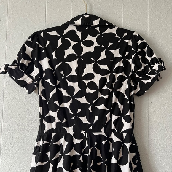 INC Y2K Floral Fit & Flare Dress Womens 6 Party Cocktail Wedding Guest Spring - Picture 9 of 12